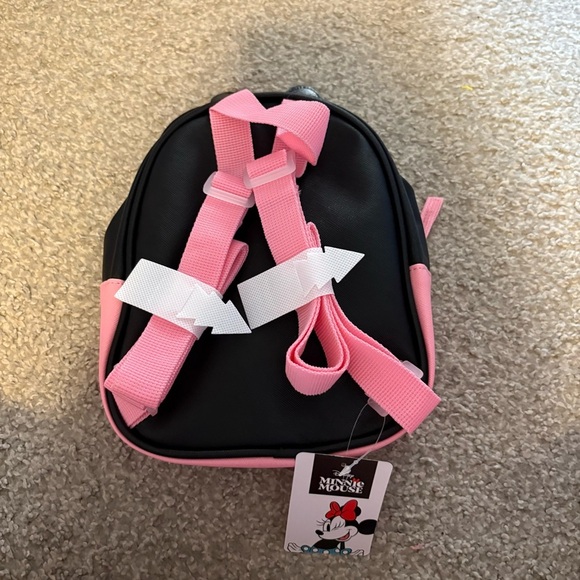 Minnie Mouse Pink Kids Backpack Mini Back Pack Book Bag W/ Coin Purse Disney - Picture 4 of 6